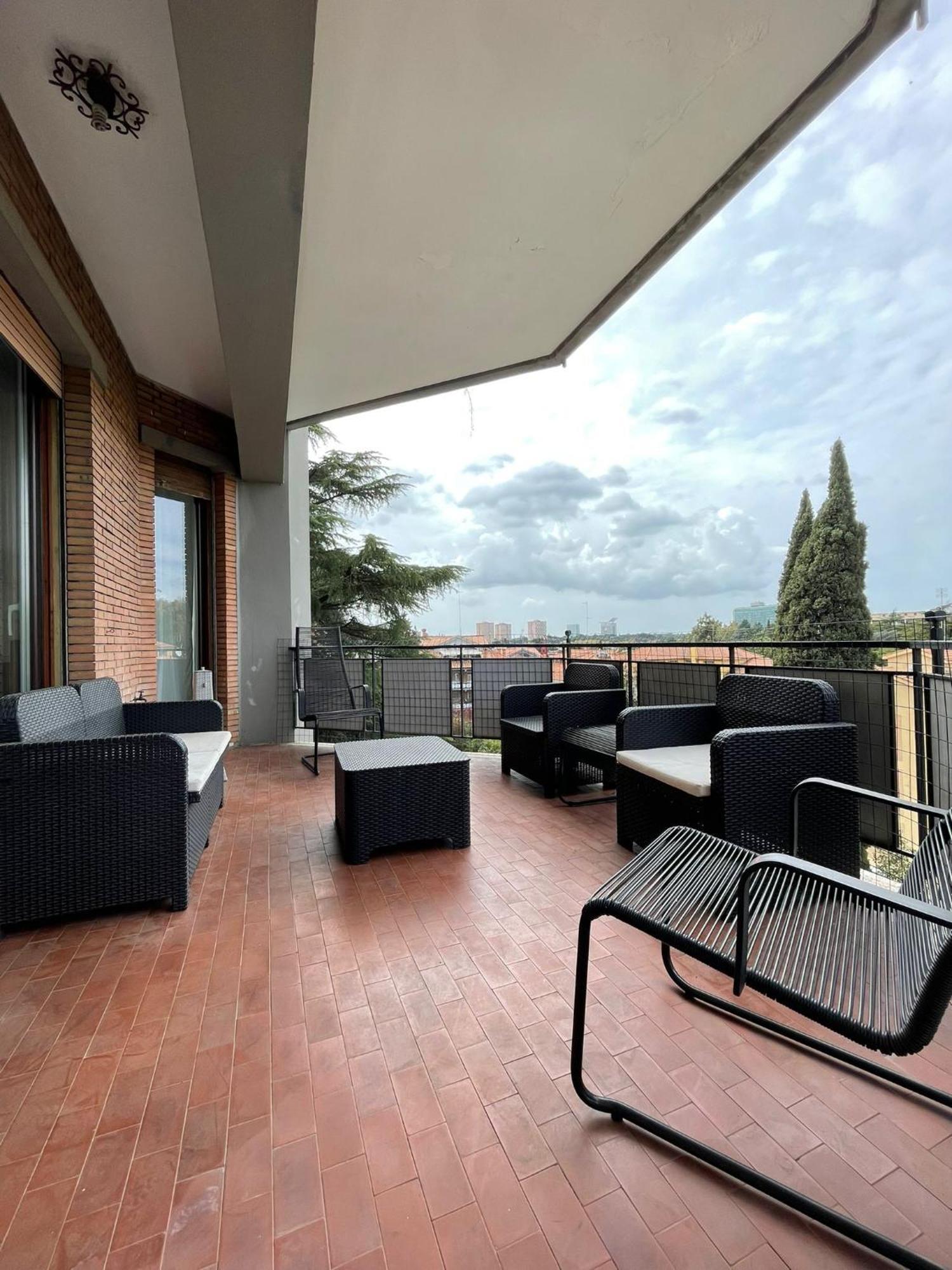 Eur Centro Lux Apartment Con Camino Roma Exterior foto